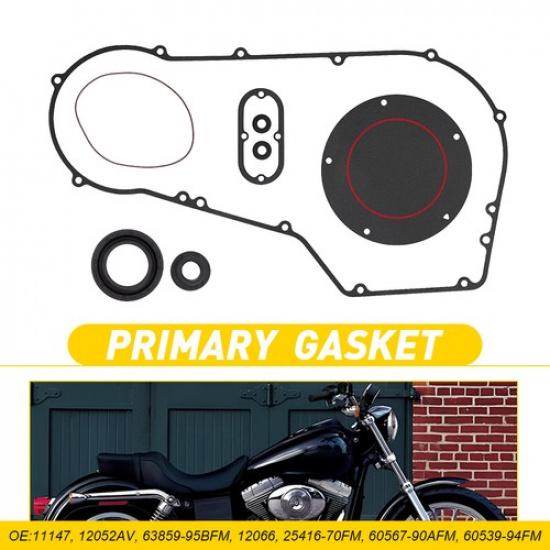 

Primary Clutch Cover Gasket Seal Kit for 1999-2005 Harley Dyna Models 12052AV EA
