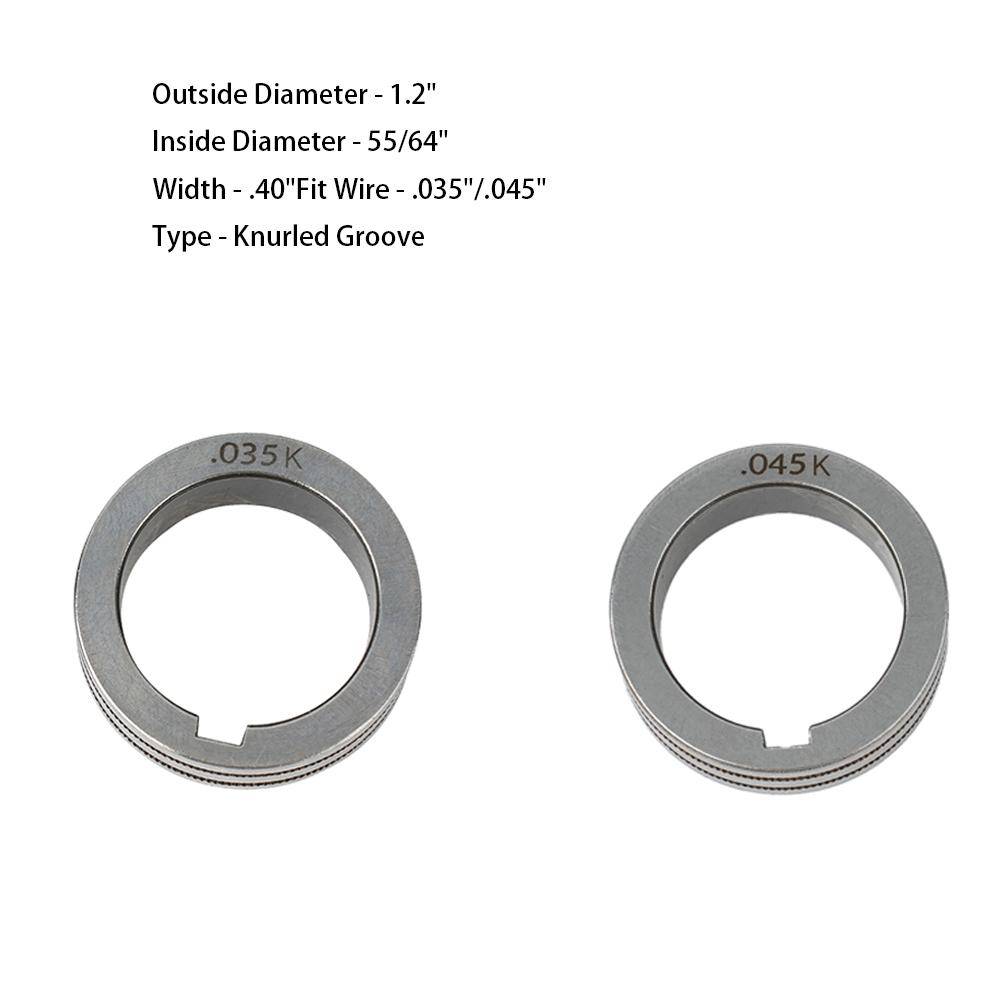 For MIG Welder 2 Shield Welding Press Roller Groove Wire Feeder