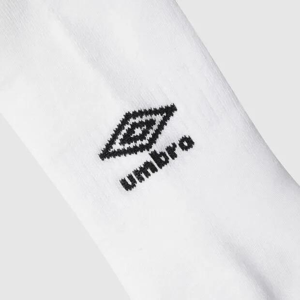 Lettering Logo Cushioned Crew Socks White UR123CSC21