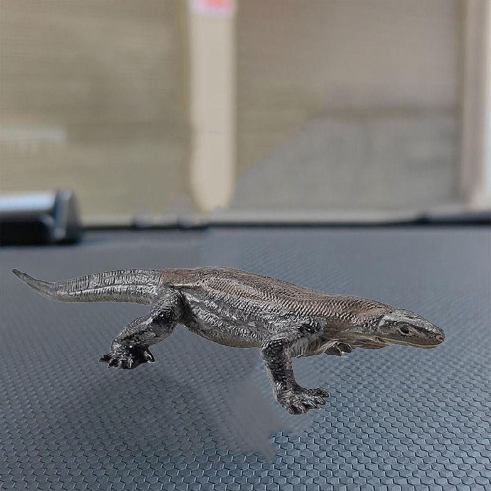 Statue Lizard Action Figures PVC Reptile Amphibious Figurines Children Gifts