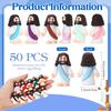 Bememo 50 Pcs Little Jesus Figures Jesus Toys Figurines To Hide and Seek Religious Party Favors for Church Sunday School Easter
