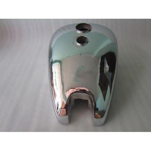 ARIEL TWIN PLUNGER CHROME STEEL PLATED PETROL FUEL GAS TANK |Fit For