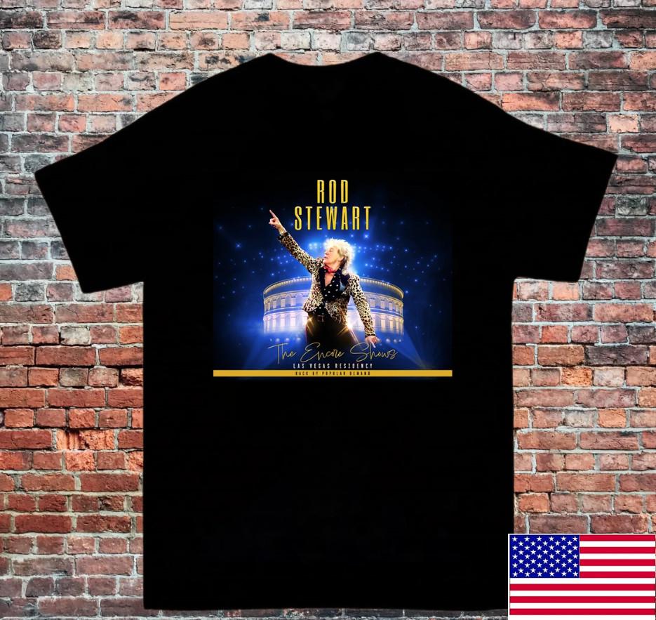 

Back by Popular Demand Tour 2025 Rod Stewart T Shirt Full Size S-5XL Unisex T-Shirt S