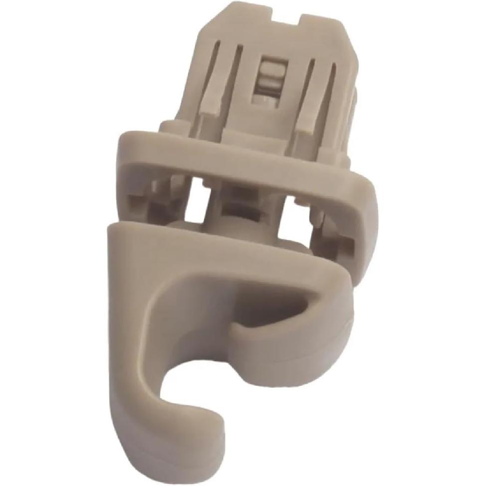 Sun Visor Clip Fit for Toyota Prado Land Cruiser Highlander Sun Visor Fixing Hook Clip Holder Beigegray 1PC 2pcs Sun Visor Holder(2PCS)