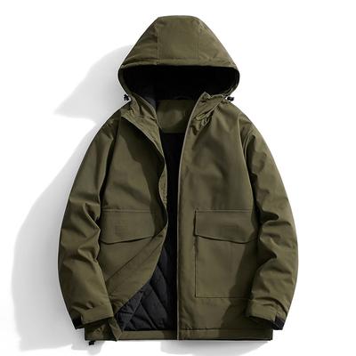 Winter Thickened Cotton Jacket Outdoor Jacket Men's Casual Sports Padded Jacket Thick Jacket
