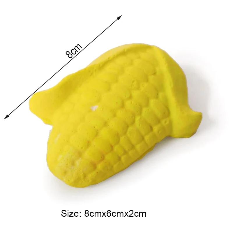 Guinea Pig Hamster Rabbit Teeth Fruit Grinding Stone Small Pet Supplies Minerals Molar Stone Chew Toys for Chinchilla Dog Totoro