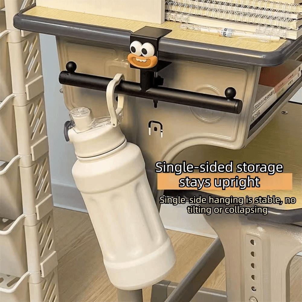 Adjustable Desk Mount Hook Rounded Corner Hanging Handbag Shelf  Office Use