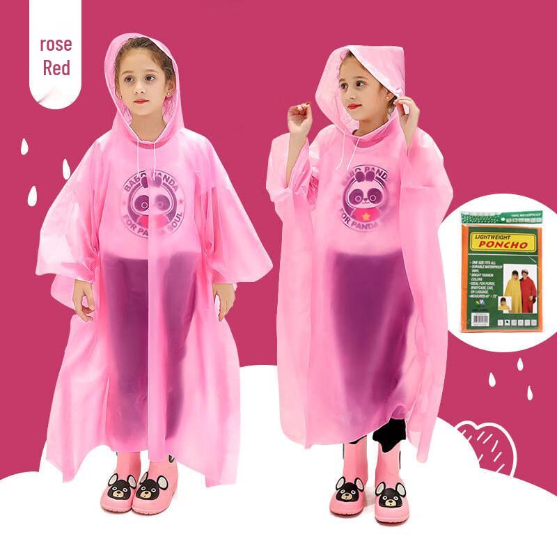 Kids  Disposable Rain Poncho