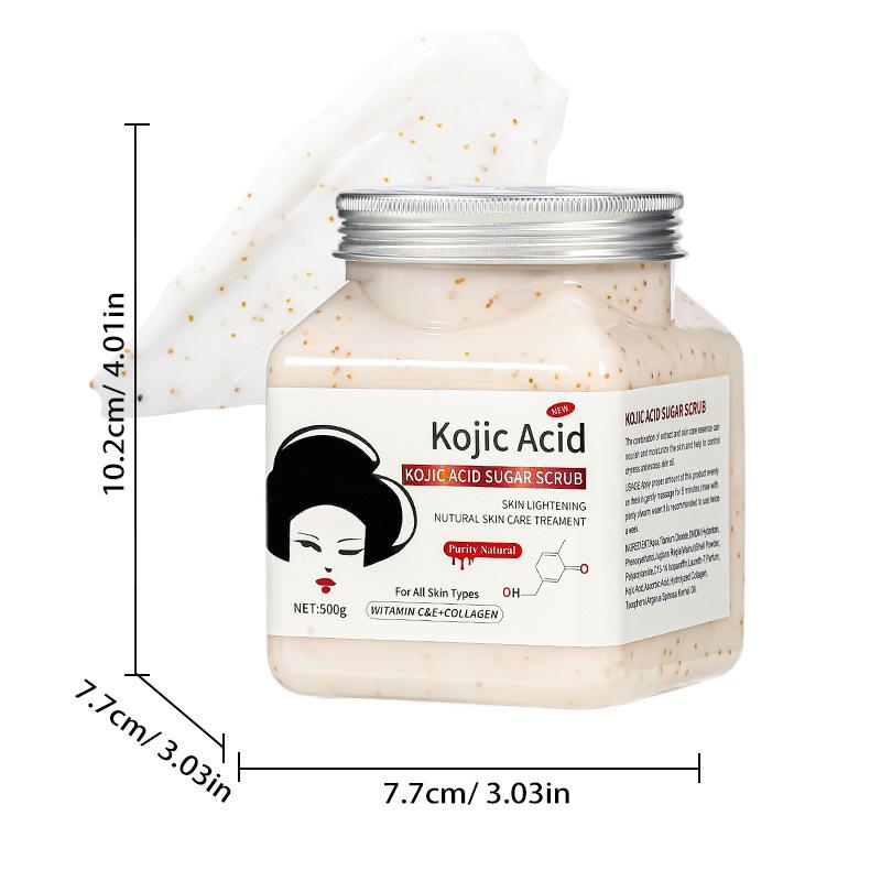 

Скраб для тела эксфолиант 500 г Глубокое очищение Кофейный скраб Большая бутылка Удаление мурашек Kojic Acid Scrub 500g