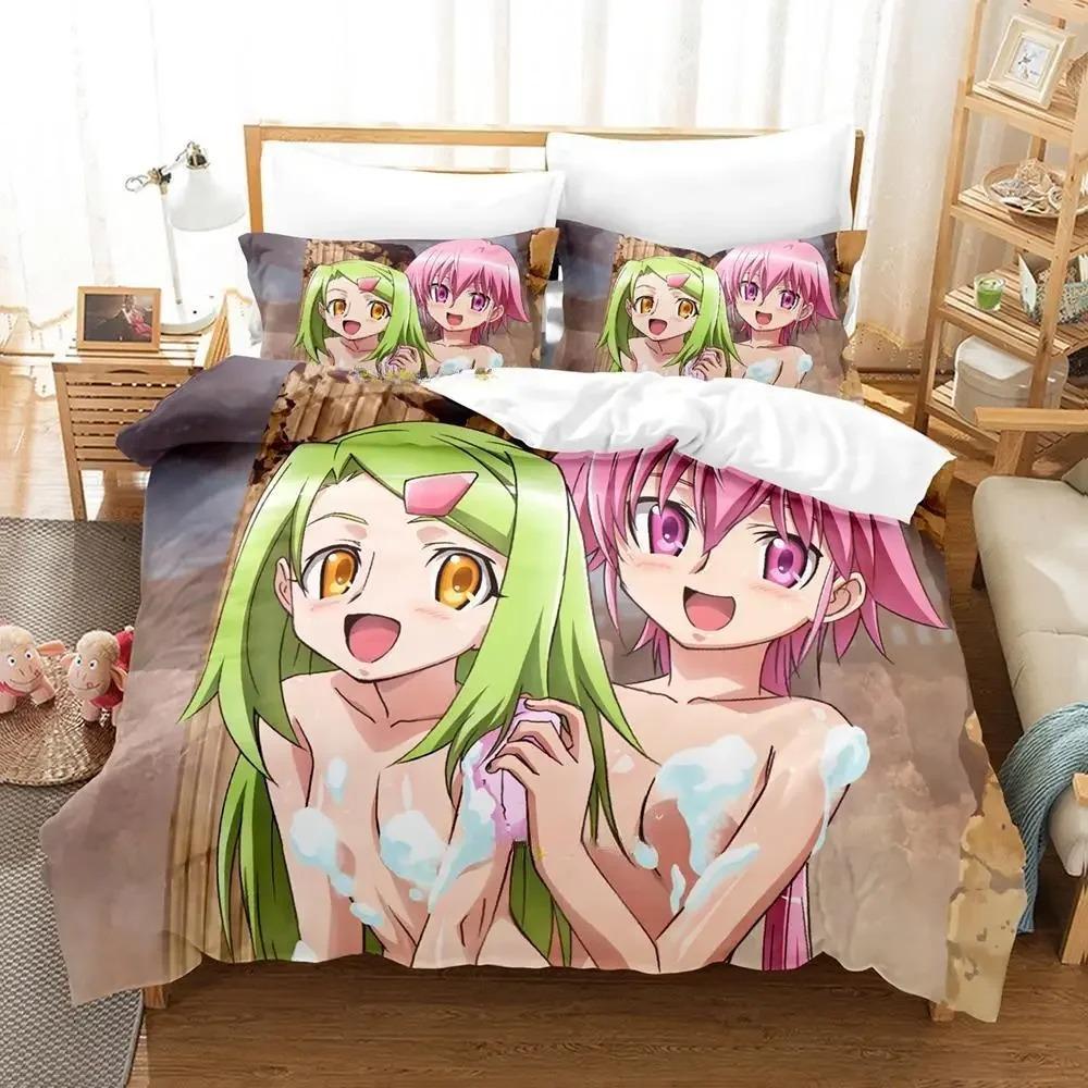 Kawaii Girl Sora Wo Kakeru Shoujo Bedding Collection Single Twin Full Queen King Size Bed Collection Adult Kid Bedroom Duvet Cover Collections Anime