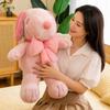 Cartoon Snoopy Plush Toy With Sakura Butterfly Bow For Kids And Collectors