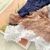 Sexy Panties Women Lace Low-waist Solid Sexy Briefs Embroidery Thong Transparent Hollow Out Underwear Female G-String
