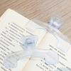 Simple Fixed Book Clips Frosted Transparent Page Holder For Reading Tool Memo Clip Kawaii Desk Accessories Practical Note Holder