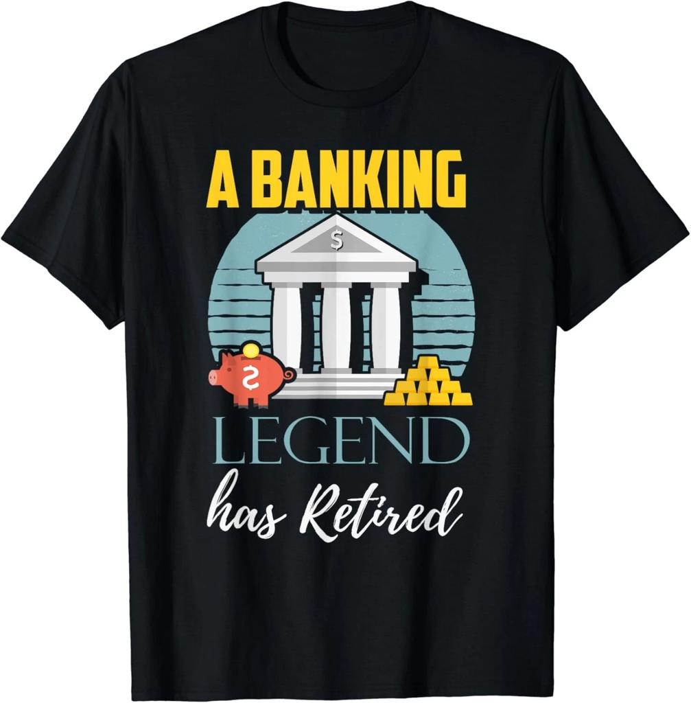 Banker RetiremenT-Shirt Funny Retired Banker Gifts Unisex T-Shirt