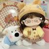 1 Set Bear Set Cotton Doll's Clothes Rabbit Plush Doll Clothes  Children's Gift