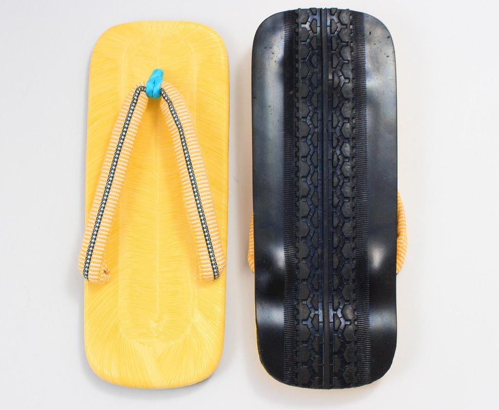 Asakusa Ace Handmade Zori Sandals Sandals for Festivals and with Tire Extra Large Made in Japan (Snow Stages) Soles, (Approx. 25cm) -