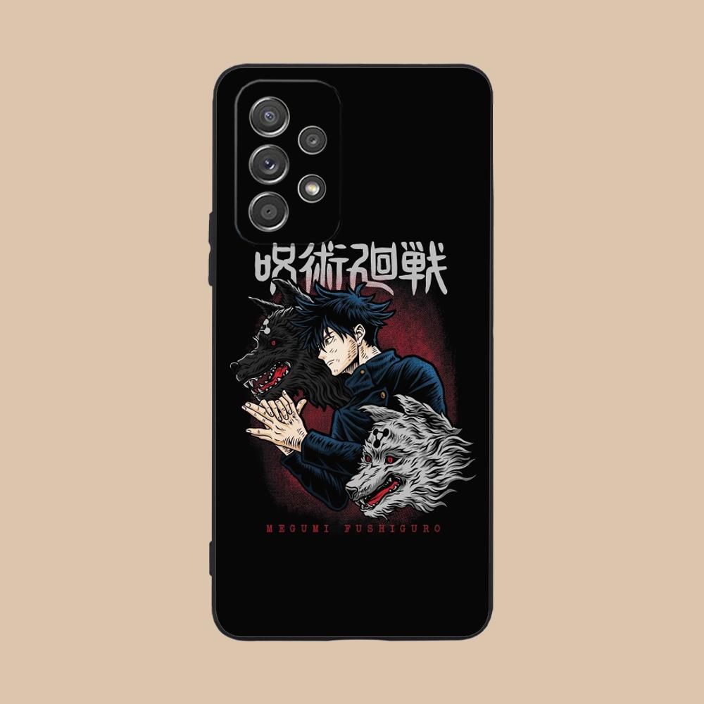 

Чохол для мобільного телефону Jujutsu Kaisen Megumi для Samsung Galaxy M55 54 42 35 34 33 32 23 22 15 14 13 12 F55 5G Кольоровий чохол Galaxy F04