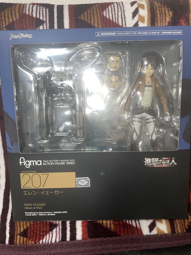 

[USED] figma 207 Eren Yeager Figure