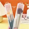 3 pcs Dustproof Lid Cosmetics Storage Box Portable Clear Storage Case Makeup Brush Organizer  Travel