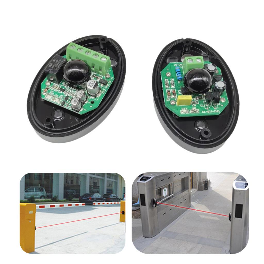 Industrial Grade Wide Coverage Ranges Infrared Beam Barrier Sensor Infrared Detectors Simple Installs for Traffic Flow
