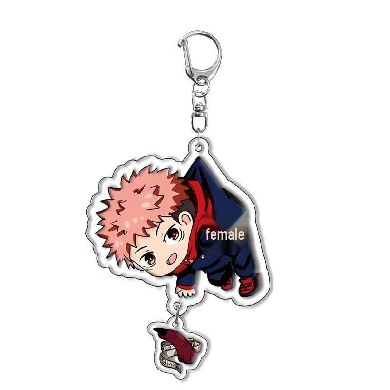 

Jujutsu Kaisen Юдзи Итадори Акриловый брелок для школьных сумок