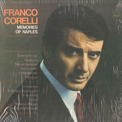 LP Record FRANCO CORELLI  Memories Of Naples S36126 ANGEL US Folk Used