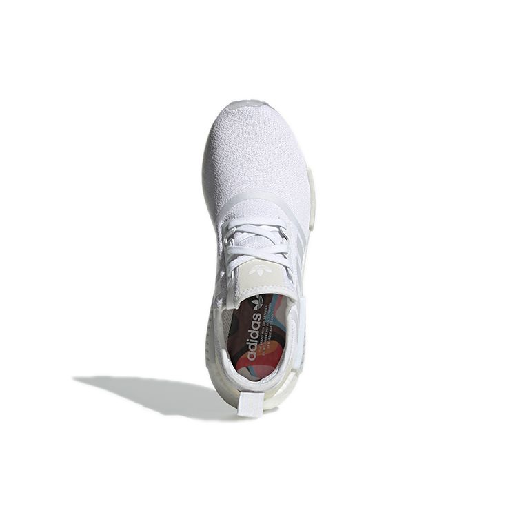 Adidas NMD_R1 Triple White Unisex Sneakers Fottøy-Hvit Off-White GW8062