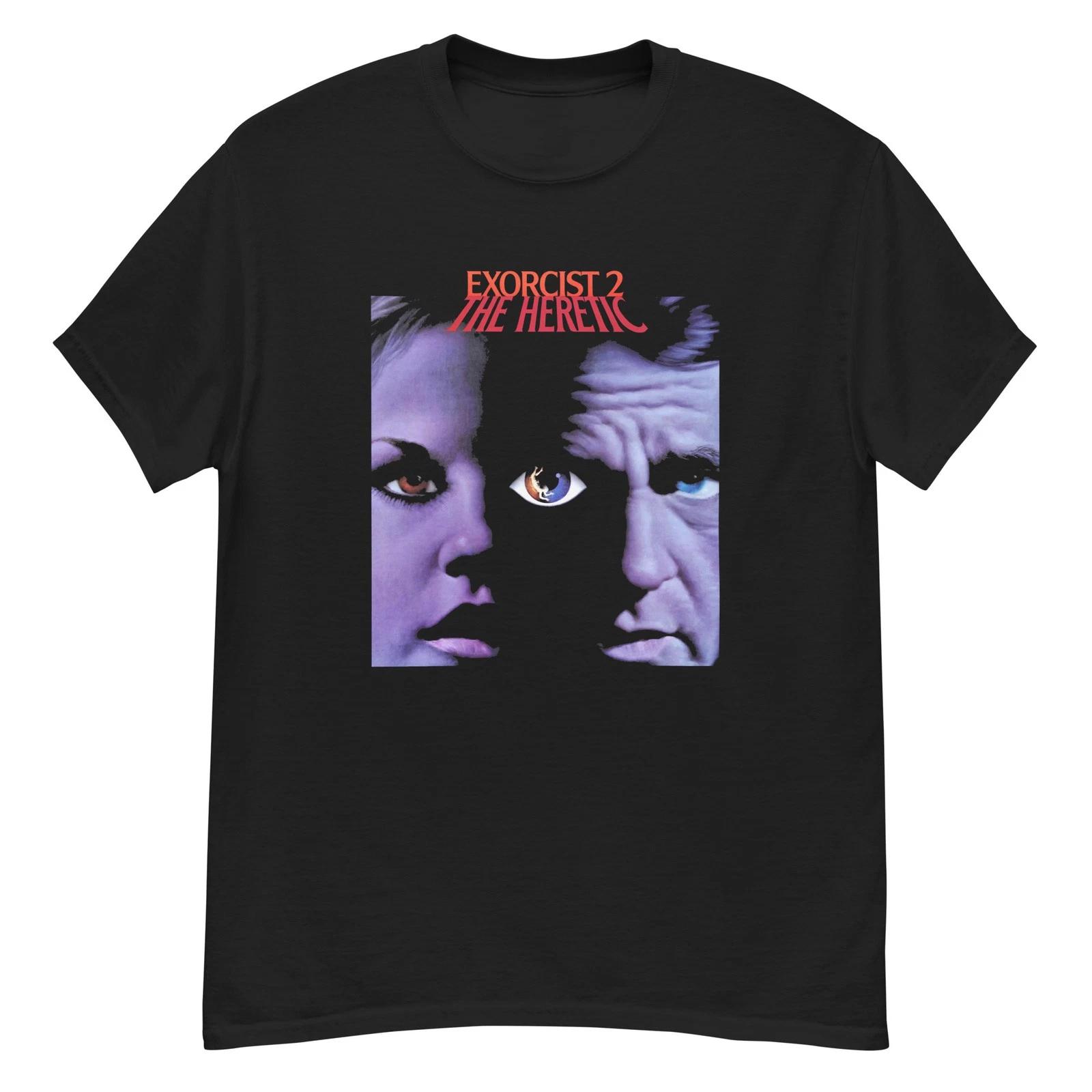Exorcist II: The Heretic cult horror film fan art t-shirt M