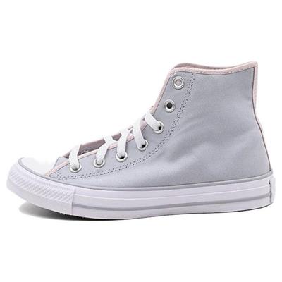 Chuck Taylor All Star Classic Comfortable Casual Durable High-Top Canvas Shoes Women Sneakers Gray Pink A00890C