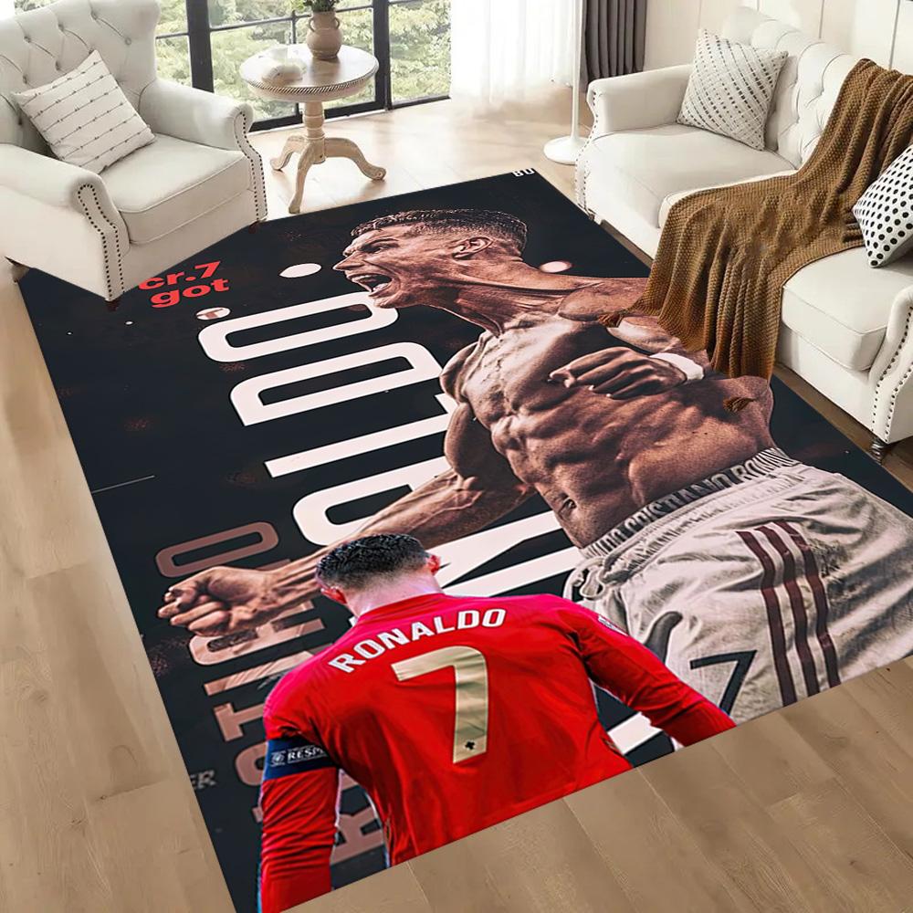 Cristiano Ronaldo Carpet Suitable For Hallway Playrooms Study Room Foyer Antislip Carpet Decorate Offices Gift For Festivals