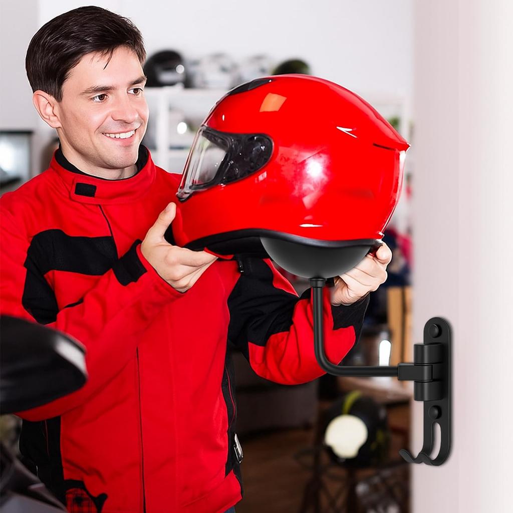 YONGDING Helmet Hanger, Helmet Holder, Ball Shape, Protects Hat Shape, Suitable for Helmets, Sun