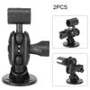 2pcs Small Dash Camera Mount Bracket Dashboard Recorder Sucker 360 Degree Adjustable Universal PartsSlot