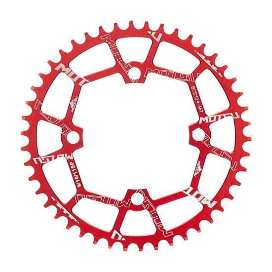 40T/42T/44T/46T/48T/50T/52T Metal Chainring Anodizing High Strength 104BCD Positive Negative Tooth Bicycle Chainwheel Bicycle