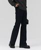 CHASECULT Women'S Bootcut Bonded Pants - Navy