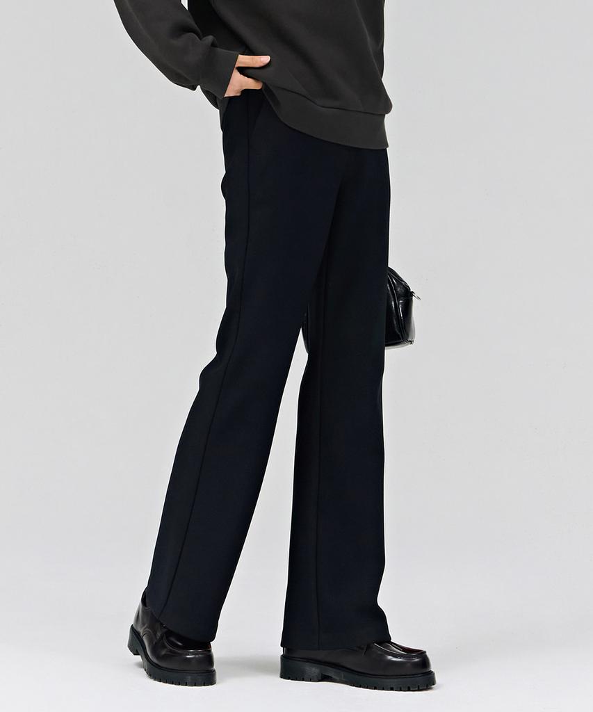CHASECULT Women'S Bootcut Bonded Pants - Navy
