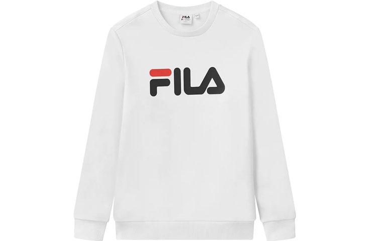 FILA Sweatshirt Unisex Standard White