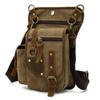 New Men's Casual Bag Canvas Fashionable Commuting Backpack Large Capacity Waist Bag Single Shoulder Small Shoulder Bag Workwear Shoulder Bag