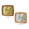Interform Wall Clock Enoch Brown Gold W33 X H26 X D5cm CL-3853BN