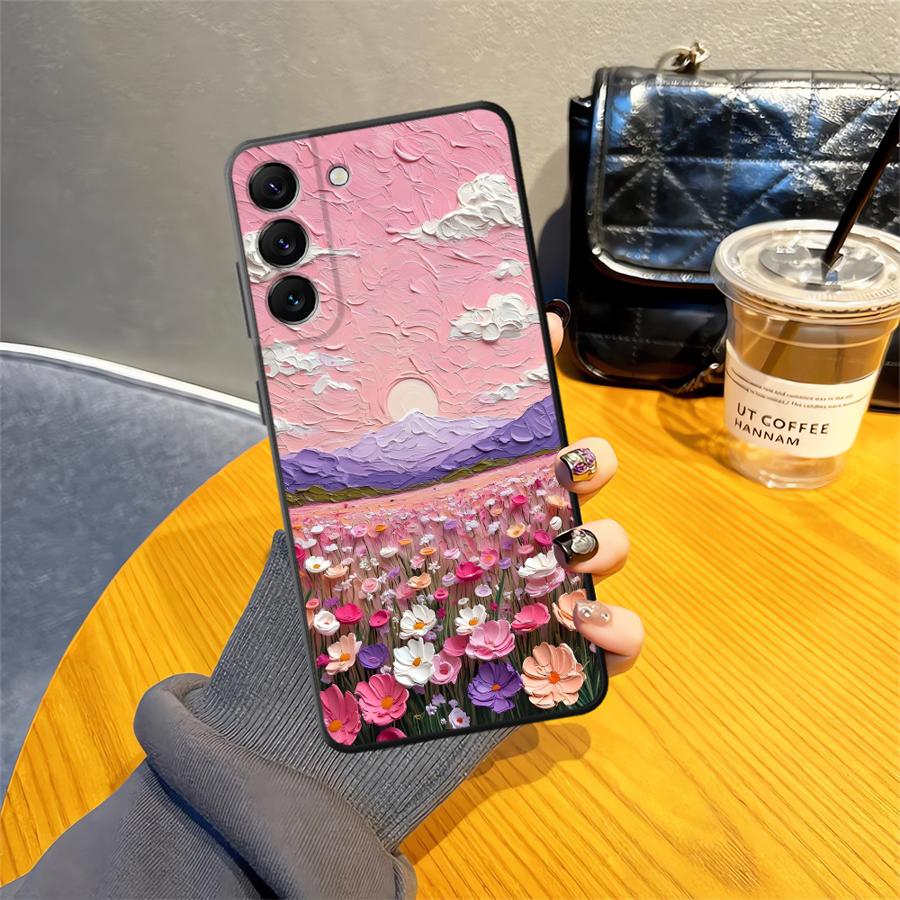 Creative Oil Painting Scenery Case for Samsung Galaxy A52 A36 A57 A15 A05 A53 A17 A25 A16 A06 A73 A51 A55 A37 A23 Phone Cover