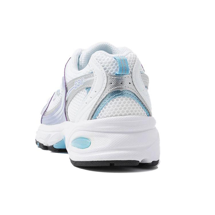 New Balance 530 White Lilac Blue Unisex Sneakers MR530CG1