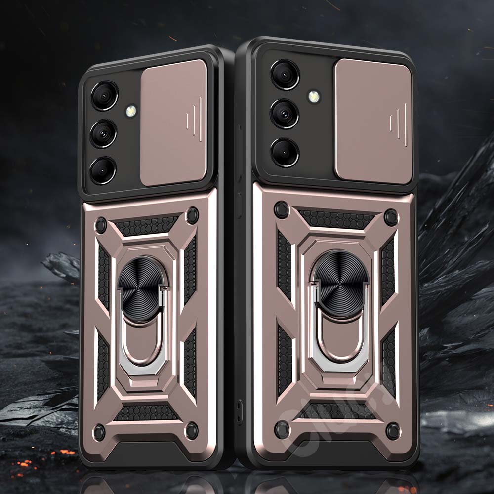 Shockproof Armor Case For Samsung Galaxy M54 M14 M53 M23 M33 M52 M51 F23 Car Magnetic Holder Ring Protect Cover