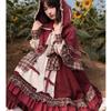Autumn and Winter Elegant Victorian Dress Lolita Dress Vintage Princess Dress Three-piece