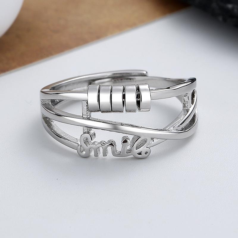 2025 Euro-Amerikanischer Hip Hop Geometrischer Damen Luxusring