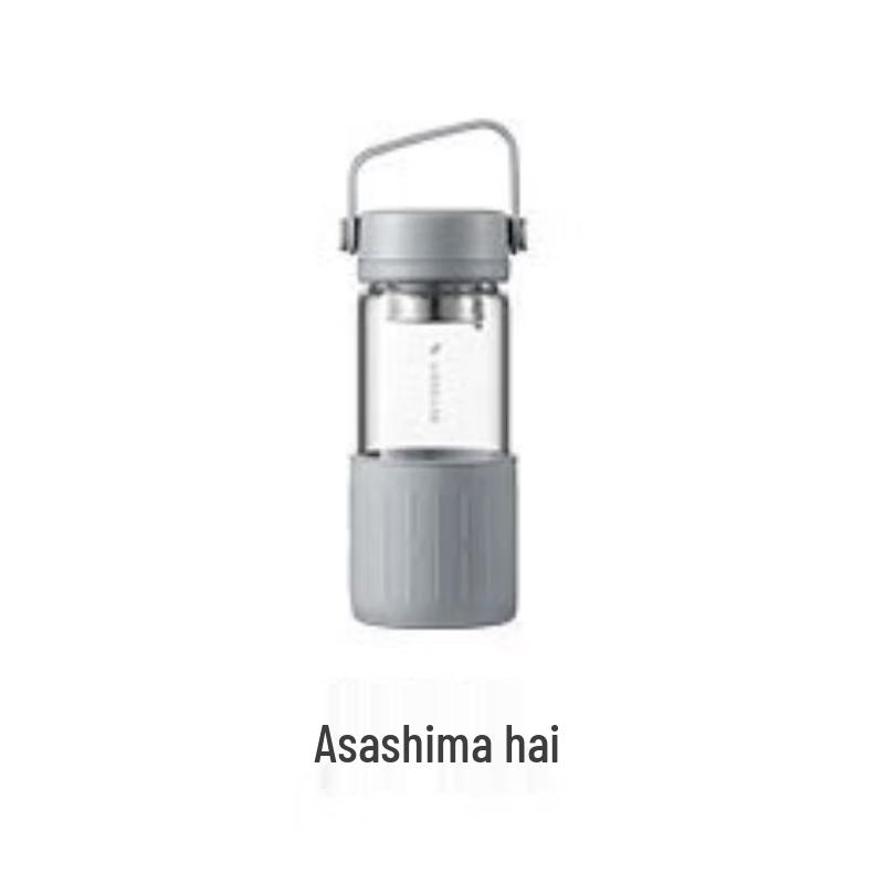 Buydeem 470ml Portable Tea Infuser Glass Bottle