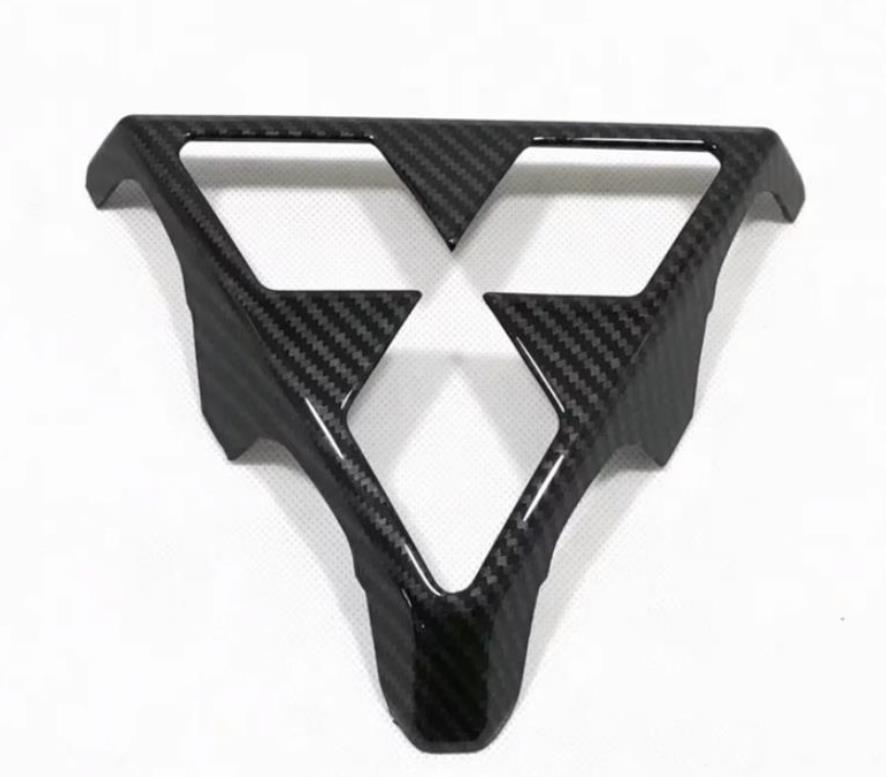 For Mitsubishi Eclipse Cross 2018 2019 2020 2021 2022 Car Front Grill Centre Logo Frame Central Panel Sequin Cover Trim Sticker
