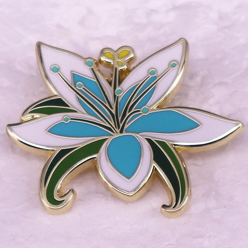 Silent Princess Badge - Zelda Game Brooch Accessory Standard