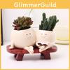 European Style Succulent Planter Resin Craft For Birthday Party Gift Idea