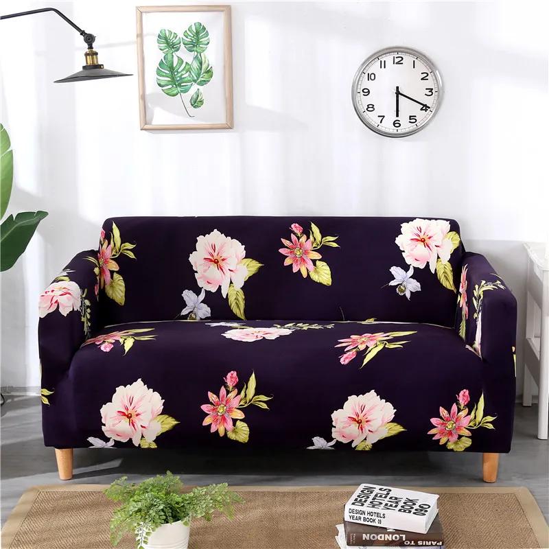 Universal All-inclusive Stretch Sofa Cover Combination Chaise Longue Three-seat Non-slip Sofa Cover Sofa Cover