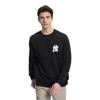 MLB Printed Crew Neck Long Sleeve Sweatshirt Men sweatshirt Black 3AMTX0114-50BKS