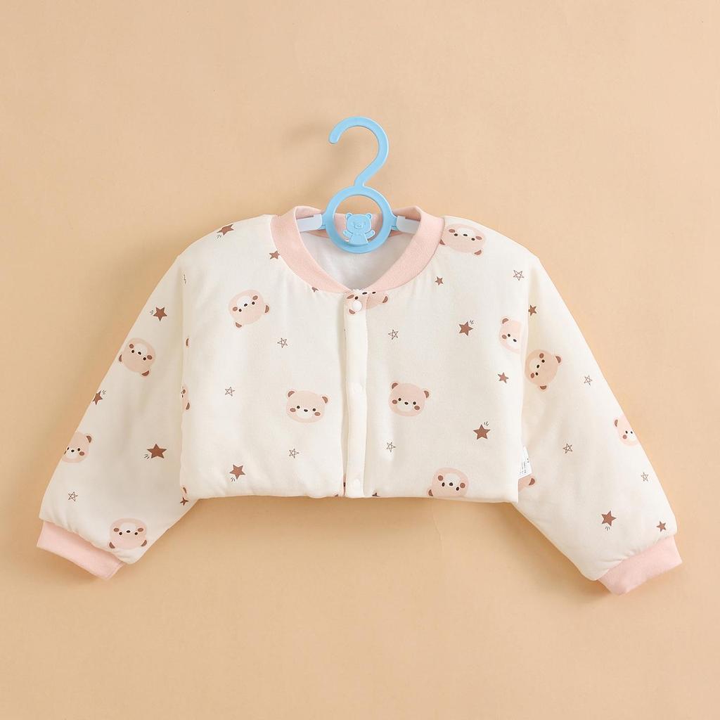 Pure Cotton Baby Sleep Vest for Shoulder Protection and Cold Prevention